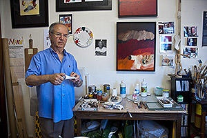 Carlos en el estudio